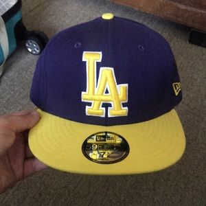 LA Dodgers Lakers hat.